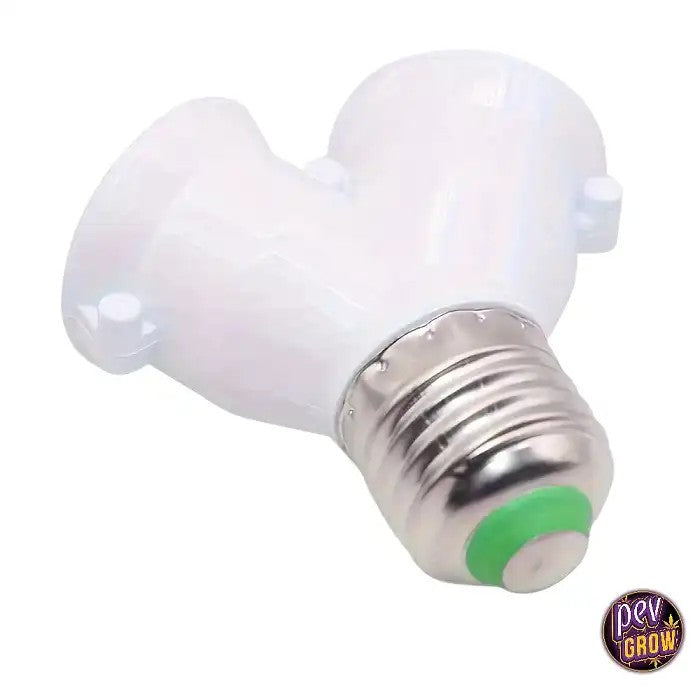 AdaptateurDouilleDoubleE27–MultipliezlaLumièreetMixezlesSpectres