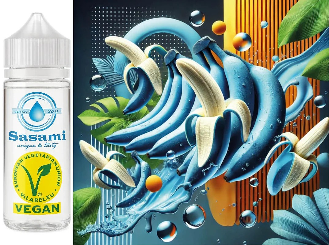 BlaueJavaBanane–Eiscreme-BananeAromaKonzentrat–Vegan–Sasamiâ€?0ml