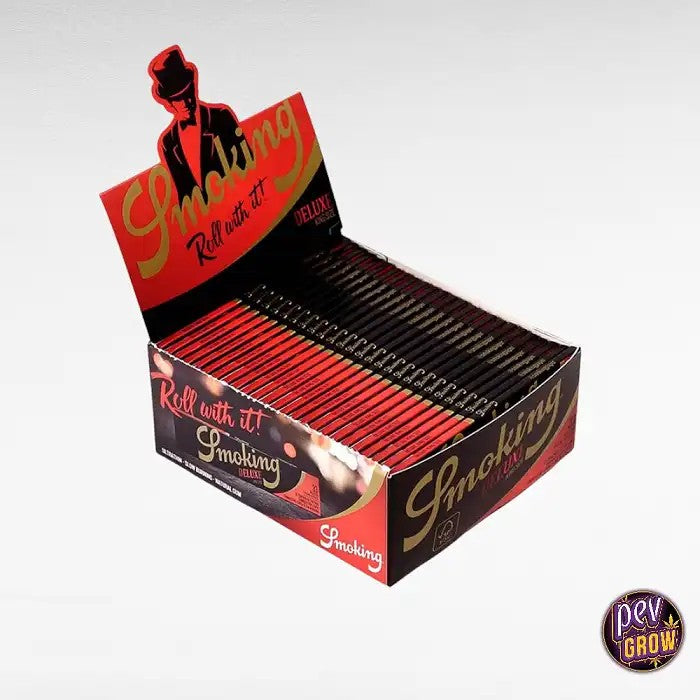 PapierSmokingDeluxe2.0UltraSlim–CombustionLente&PapierdeRiz