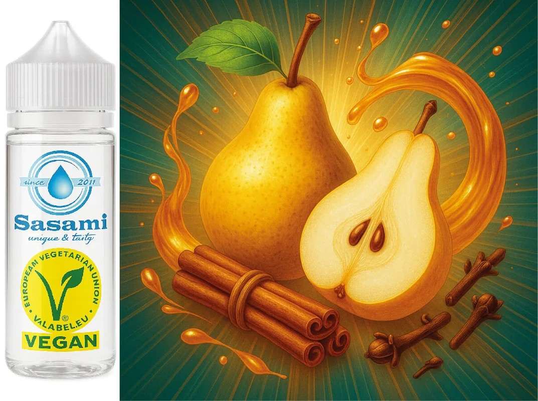 PearSolstice–BirneZimtNelkeAromaKonzentrat–Vegan–Sasamiâ€?00ml