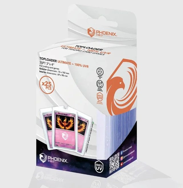 PhoenixShield–ToploaderUltimate–Boîtede25