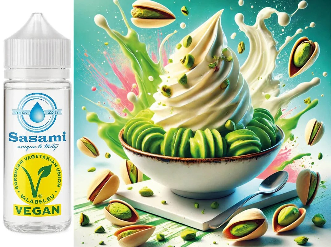 Pistazie–VanillecremeAromaKonzentrat–Vegan–Sasamiâ€?0ml