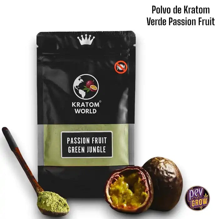 PoudredeKratomVertPassionFruit50gr