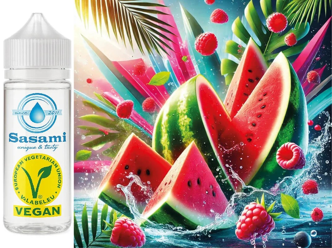 RaspberryWatermelonBliss–Wassermelone,HimbeereAromaKonzentrat–Vegan–Sasamiâ€?0ml