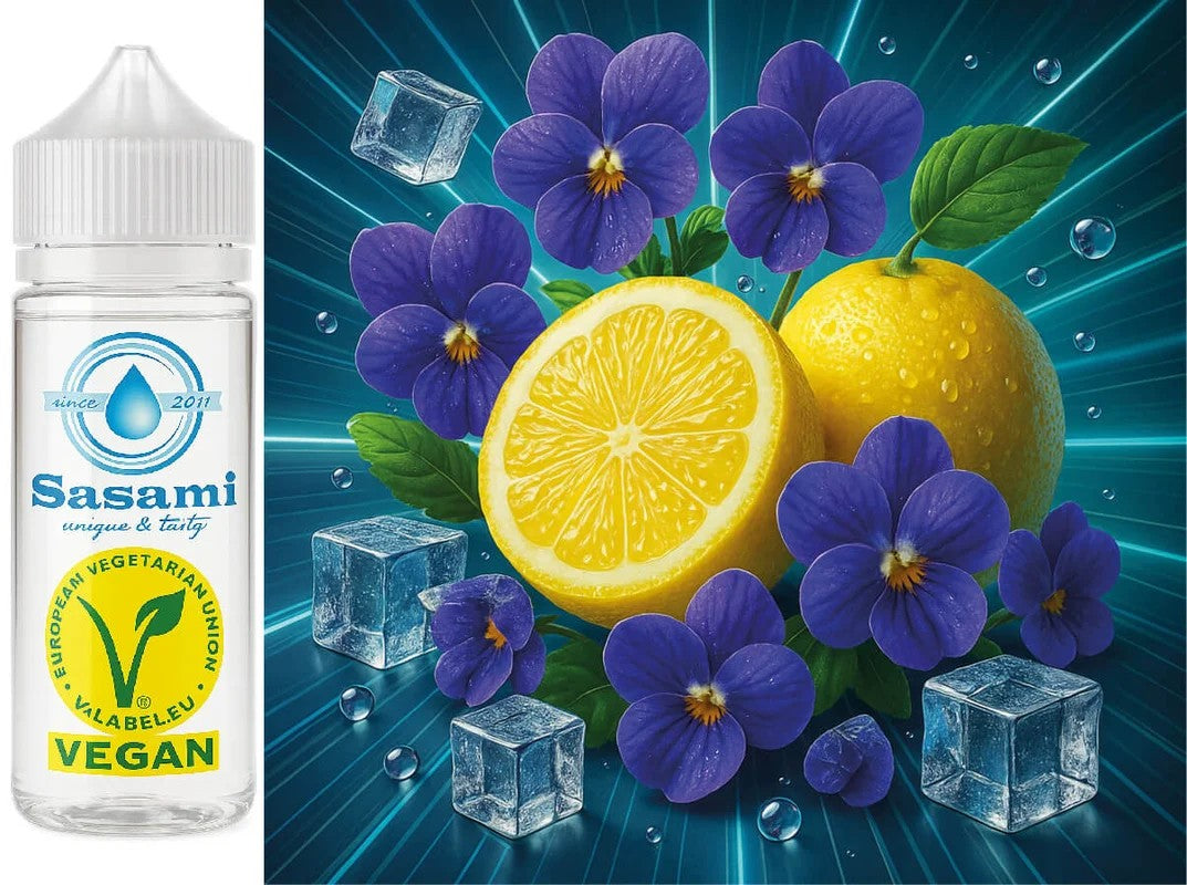 VioletCitrusIce–ZitroneVeilchenIceAromaKonzentrat–Vegan–Sasamiâ€?0ml