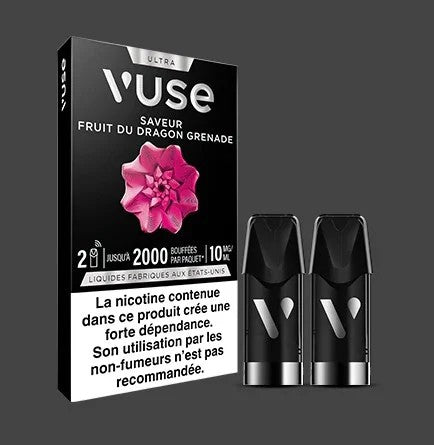 VUSESaveurfruitdudragongrenadeRechargesUltraen10mgdenicotine