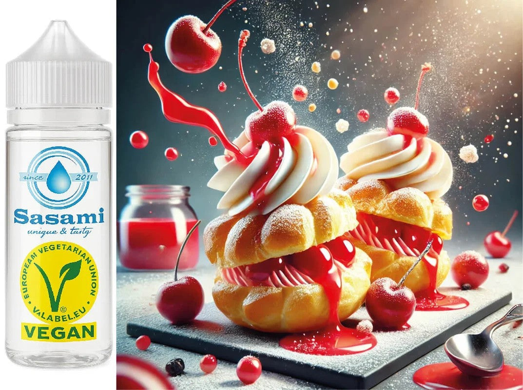 WindbeutelKirscheAromaKonzentrat–Vegan–Sasamiâ€?00ml