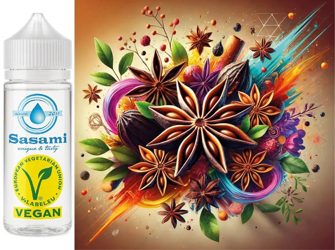 Anis–SternanisAromaKonzentrat–Vegan–Sasamiâ€?00ml