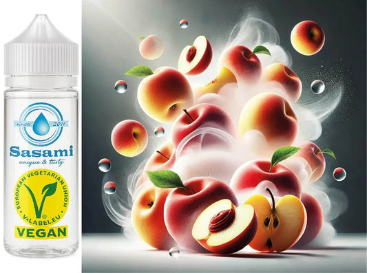 ApfelPfirsich–ApplePeachAromaKonzentrat–Vegan–Sasamiâ€?0ml
