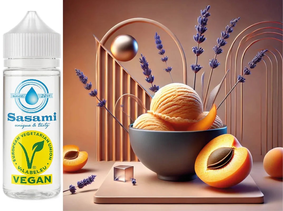 AprikoseLavendelEiscremeEisAromaKonzentrat–Vegan–Sasamiâ€?00ml