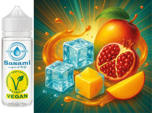 ArcticPomegranate–GranatapfelMangoIceAromaKonzentrat–Vegan–Sasamiâ€?0ml