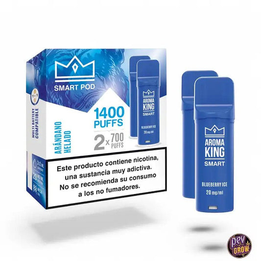 AromaKingAKSmartPods–BlueberryFraîche(2unités)20mg