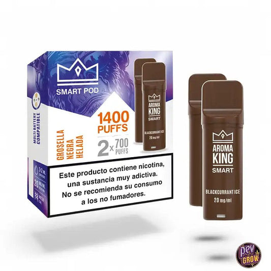 AromaKingAKSmartPods–CassisGlacé20mg(2unités)