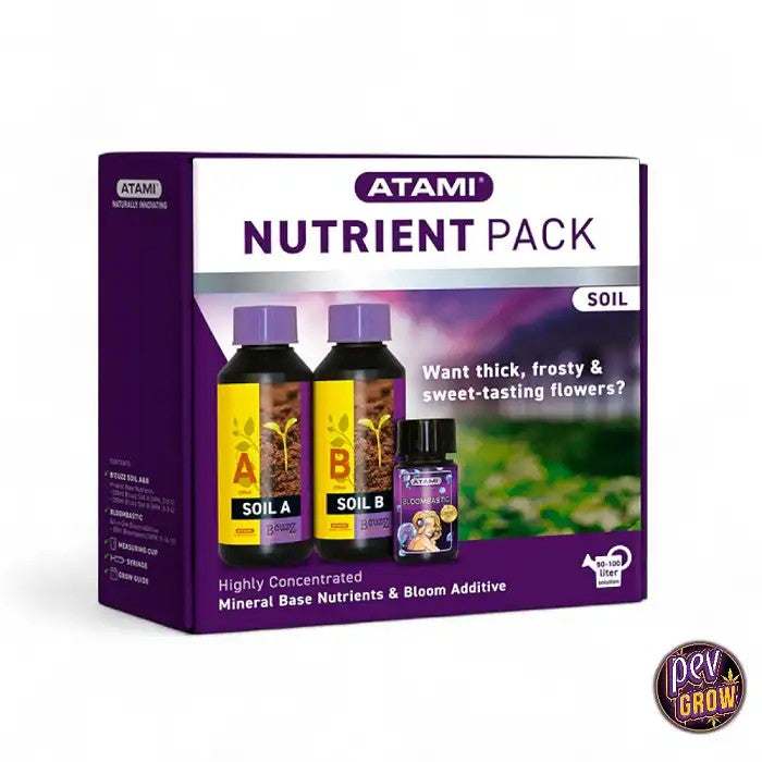 AtamiB’cuzzPackdeNutrimentsMinérauxpourTerreau–KitCompletd’EngraisMinérauxpouruneCroissanceExplosiveetdesBourgeonsPlusGénéreux