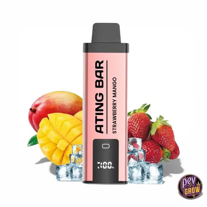 AtingJumbo20000PuffsFraiseMangue–Vapejetablerechargeable0mg
