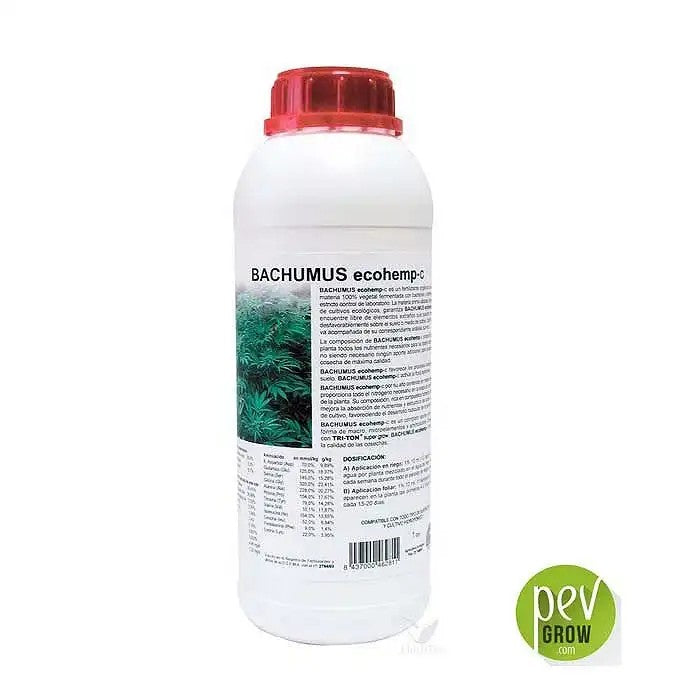 BachumusEcohempGrowth–Trabe·EngraisBiologiquepourunePhaseVégétativeExplosive