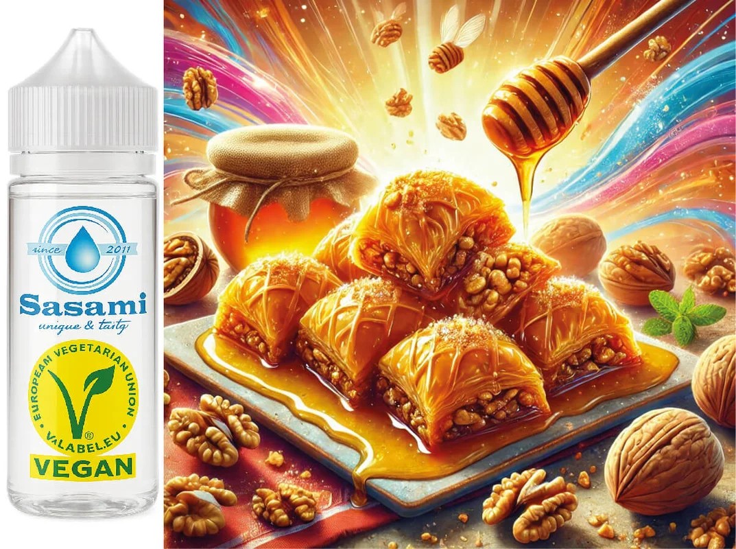BaklavaWalnussAromaKonzentrat–Vegan–Sasamiâ€?00ml