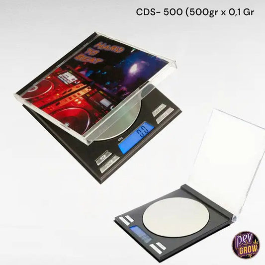 BalanceMusic(0,1-500g)–DesigndiscretenboîtierCDpourpeséesprécises