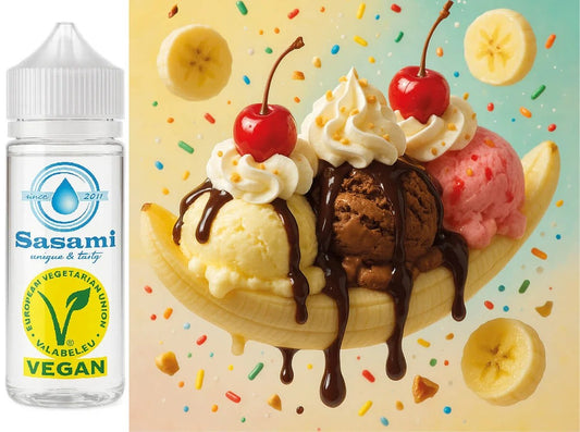 BananensplitAromaKonzentrat–Vegan–Sasamiâ€?0ml