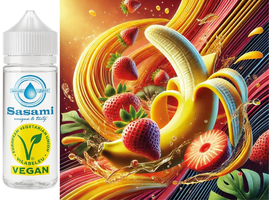 BananeundErdbeereAromaKonzentrat–Vegan–Sasamiâ€?00ml