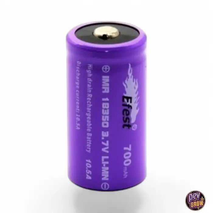 BatterieEfestIMR18350â€?00mAh10,5Aavecculotbombé(Teton)