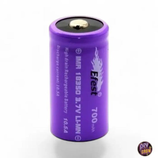 BatterieEfestIMR18350â€?00mAh10,5Aavecculotbombé(Teton)