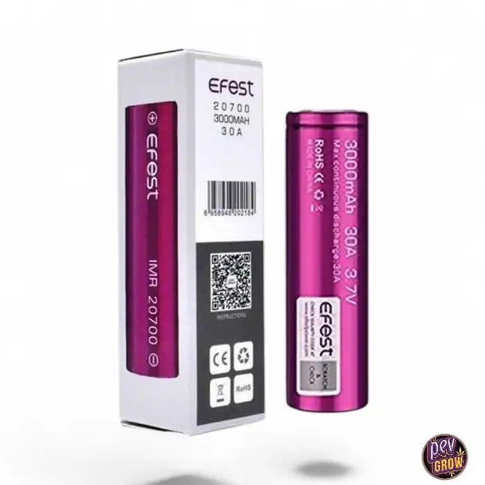 BatterieEfestIMR207003000mAh30A·HautePerformanceetSécurité