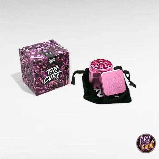 BestBudsTheCubeGrinderAluminiumRose4Parties(50mm)