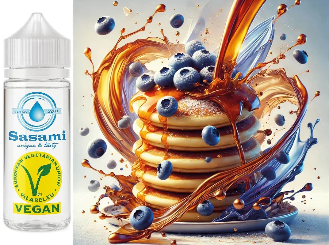 BlaubeerPancakes–PfannkuchenAromaKonzentrat–Vegan–Sasamiâ€?00ml