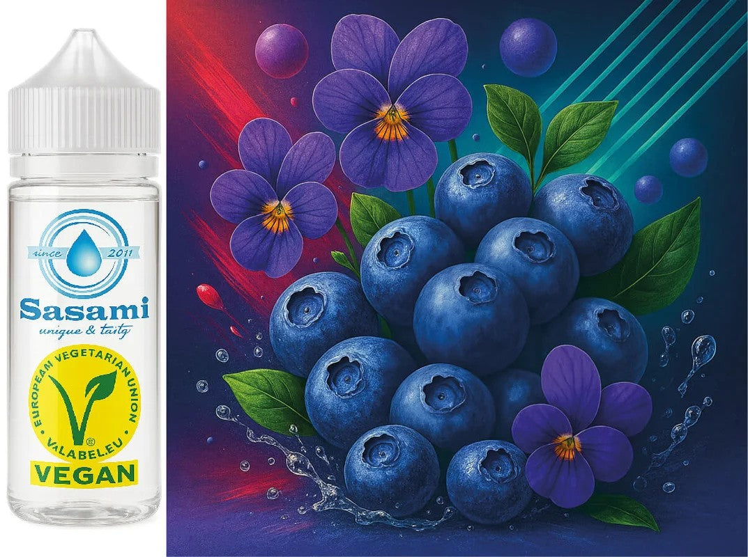 BlueBlossom–VeilchenHeidelbeereAromaKonzentrat–Vegan–Sasamiâ€?00ml