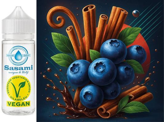 BlueCinnamonTwist–Blaubeer&ZimtAromaKonzentrat–Vegan–Sasamiâ€?0ml