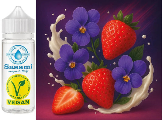 BlushBerryCream–VeilchenErdbeereSahneAromaKonzentrat–Vegan–Sasamiâ€?00ml
