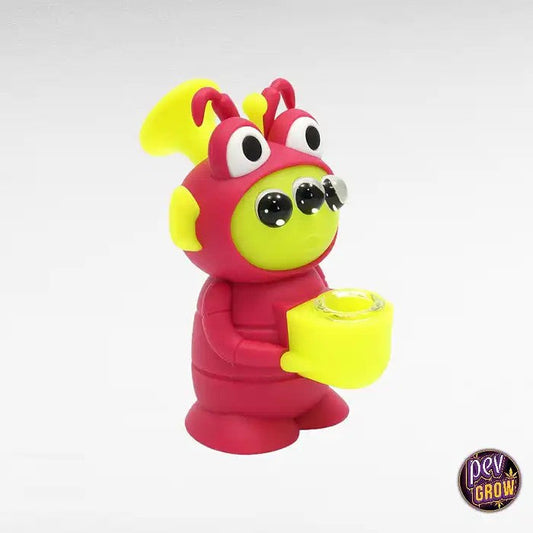 BongensiliconeThreeEyedMonsteravecbolenverre