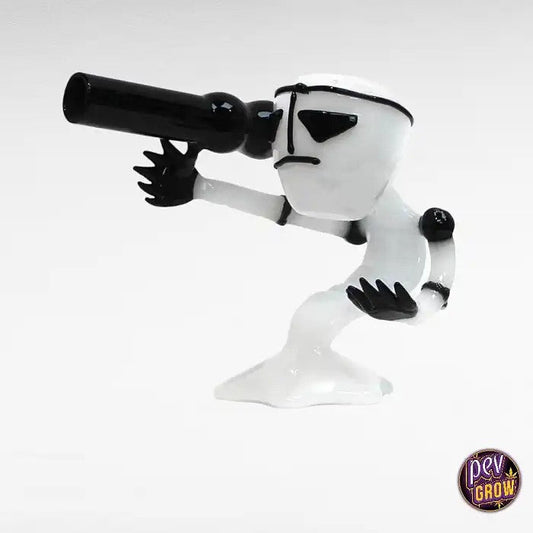 BongenVerreBlancBazookaAlien15cm