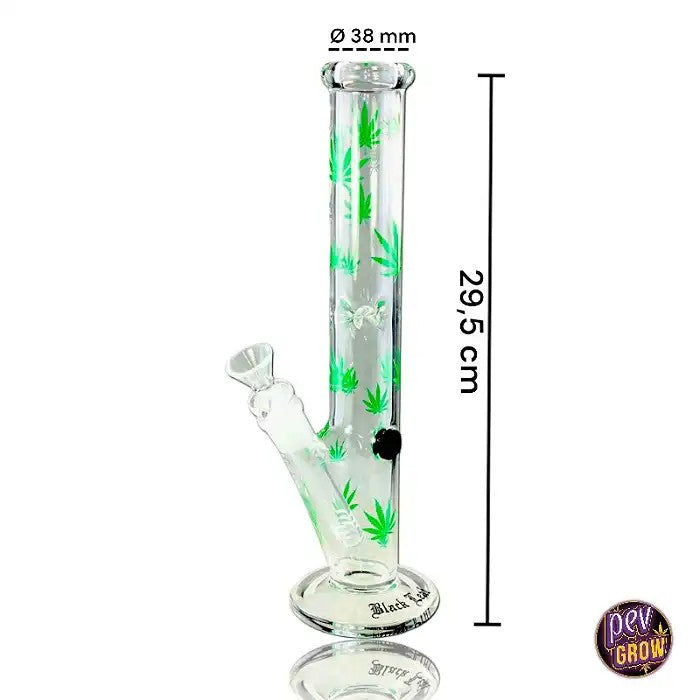 BongenVerreIceBlackLeaf38cm