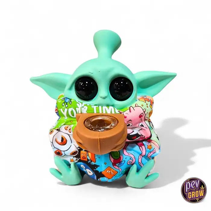 BongSiliconeYodaGetUp!13x12x5cm