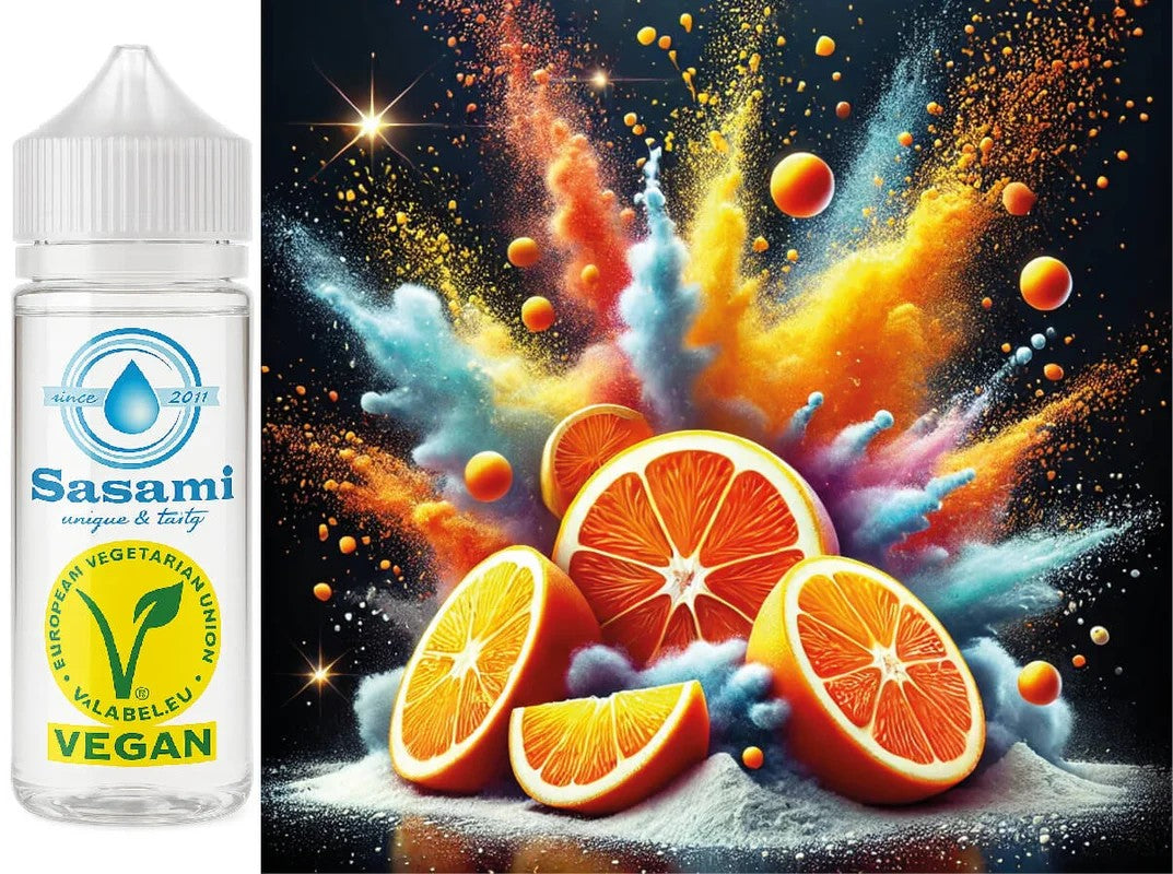 BrausePulver–OrangeAromaKonzentrat–Vegan–Sasamiâ€?00ml