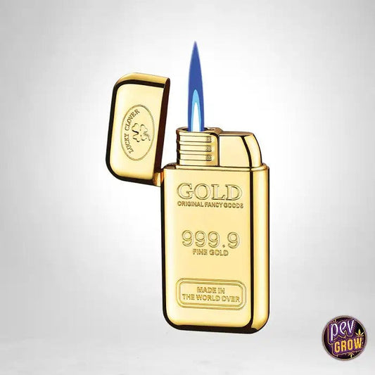 BriquetJetFlameGoldbar