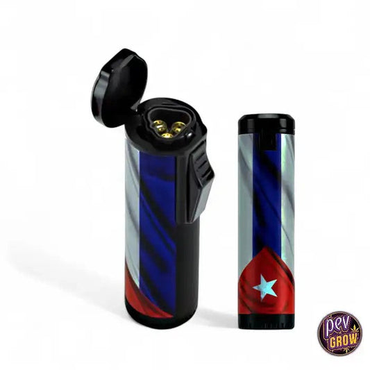 BriquetTorcheAnti-VentTurboJetFlame«COOLCuba»3Flammes