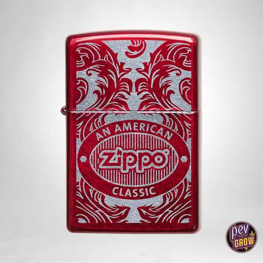 BriquetZippoAmericanClassicRouge