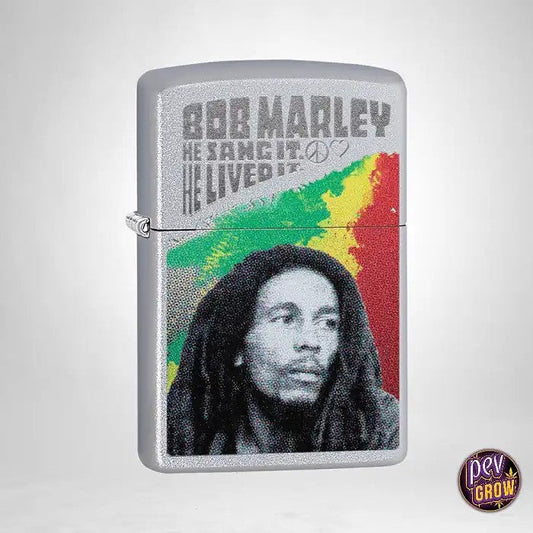 BriquetZippoDesignBobMarleyPeaceAndLove