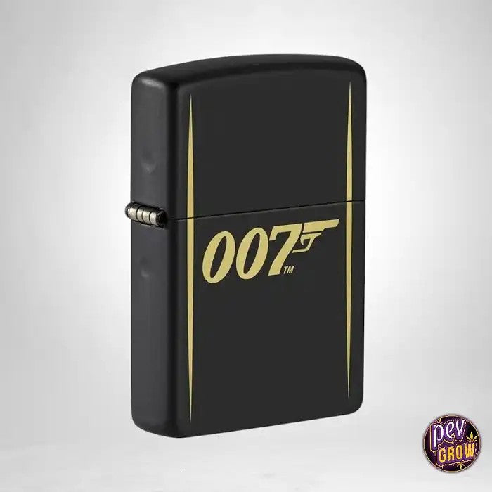 BriquetZippoDesignJamesBondNoir