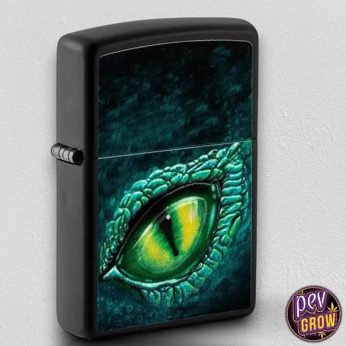 BriquetZippoDragonOeilNoirMat3D