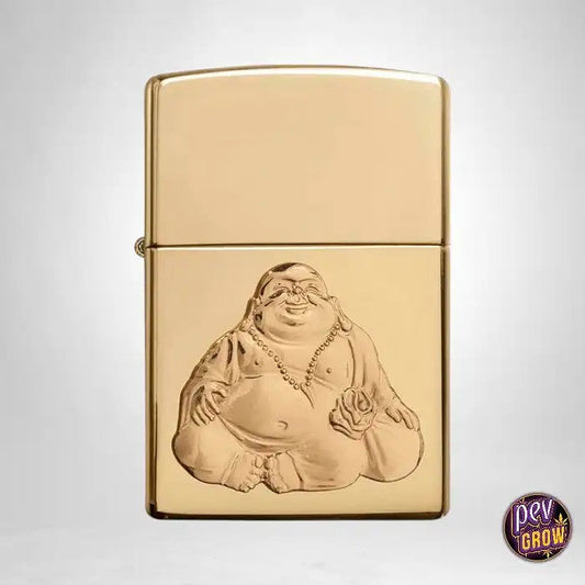 BriquetZippoFunnyBuddhaGold