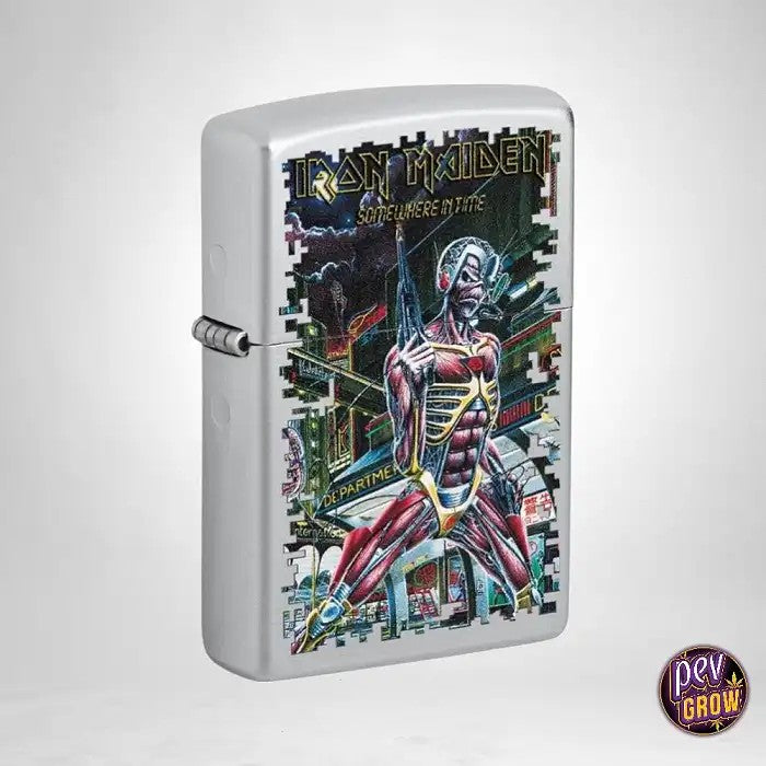 BriquetZippoIronMaidenSomewhereInTime