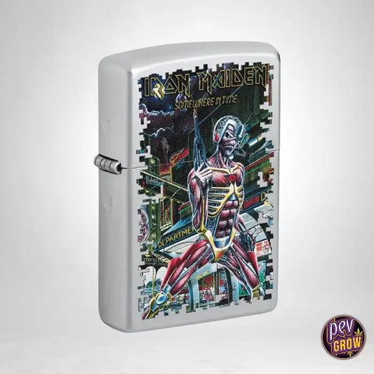 BriquetZippoIronMaidenSomewhereInTime