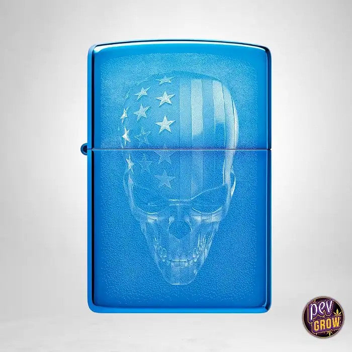 BriquetZippoSkullAmericanDesign