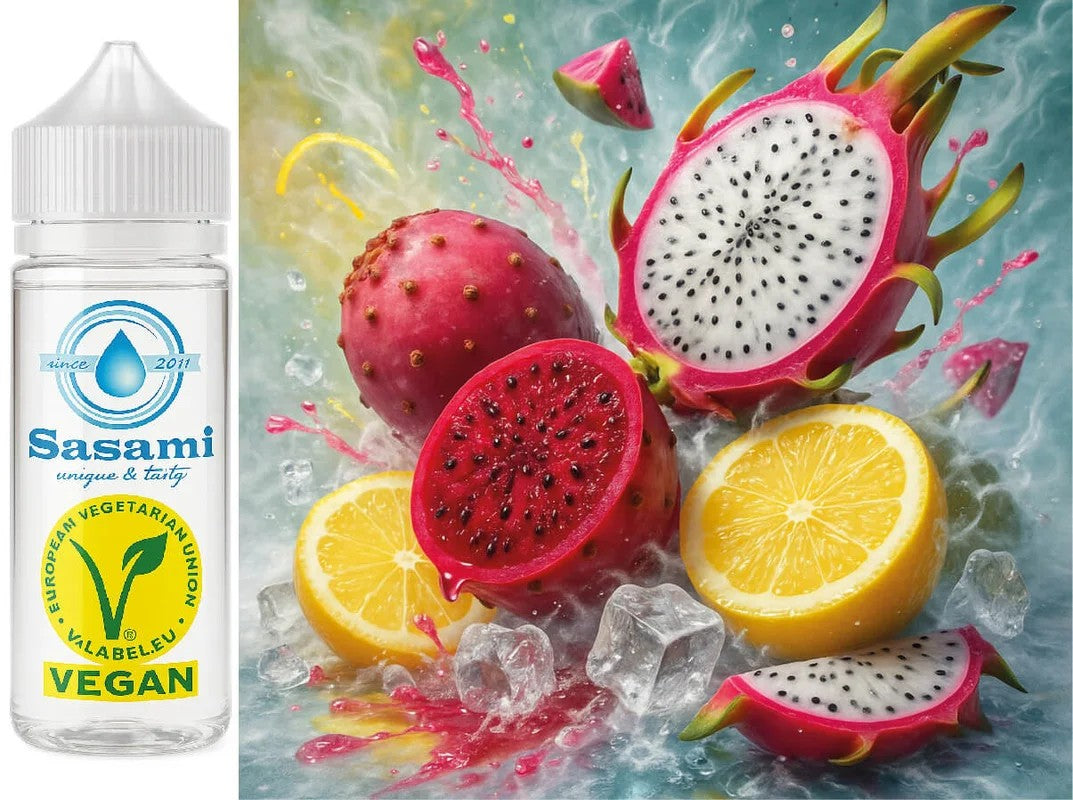 CactusBlast–KaktusfruchtDrachenfruchtZitroneIceAromaKonzentrat–Vegan–Sasamiâ€?0ml