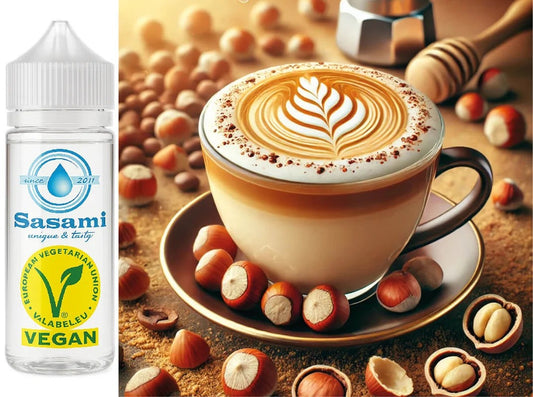 CappuccinoHaselnussAromaKonzentrat–Vegan–Sasamiâ€?00ml