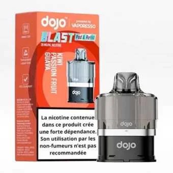 CartoucheDojoBlast6000FruitdelaPassionKiwiGoyaveVaporesso